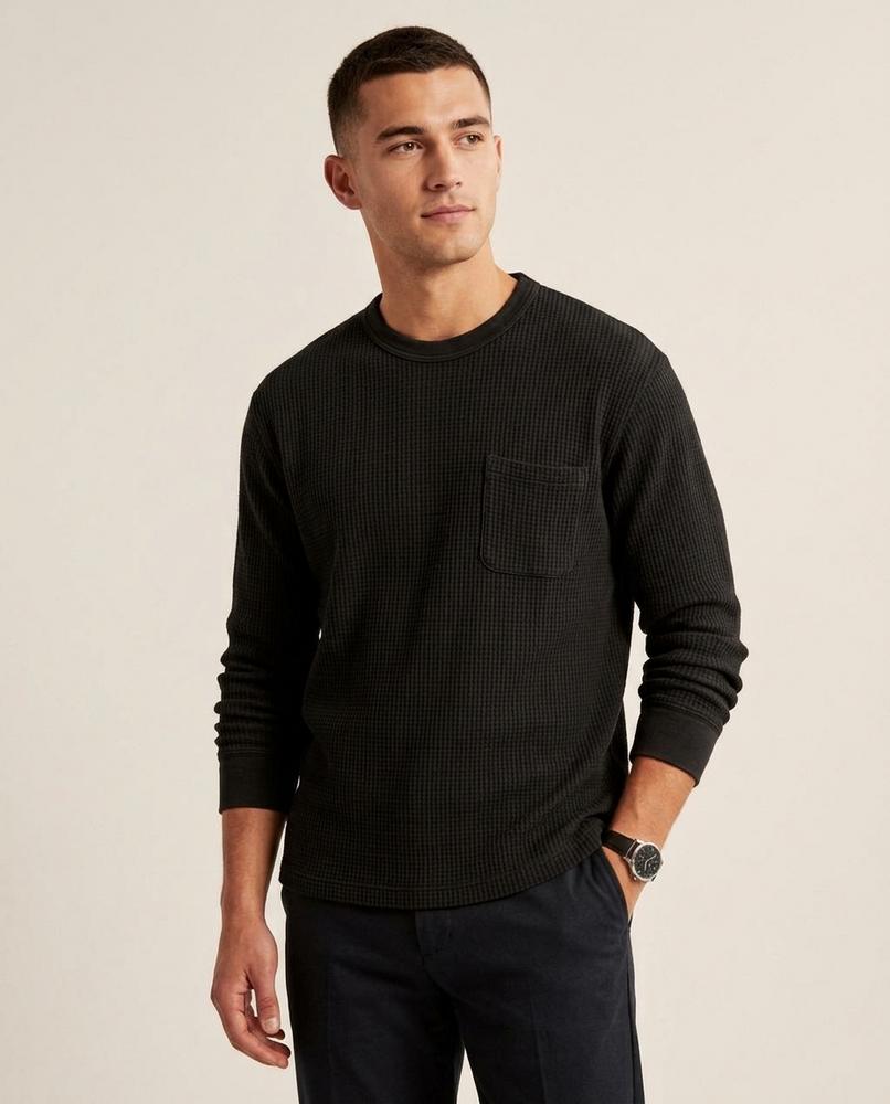 Beanland - Caded | Strukturiertes Langarm Shirt Herren