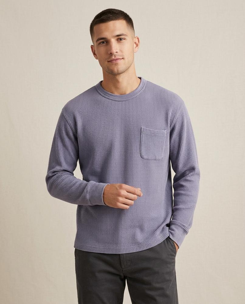 Beanland - Caded | Strukturiertes Langarm Shirt Herren