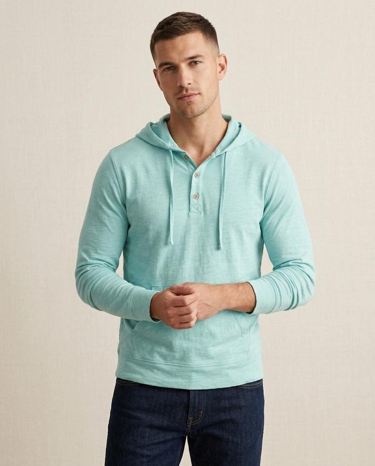 Beanland - Ridar | Leichter Geknöpfter Hoodie Herren