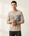 Lands Mode - Arvin | Langärmliges Bedrucktes Shirt Herren