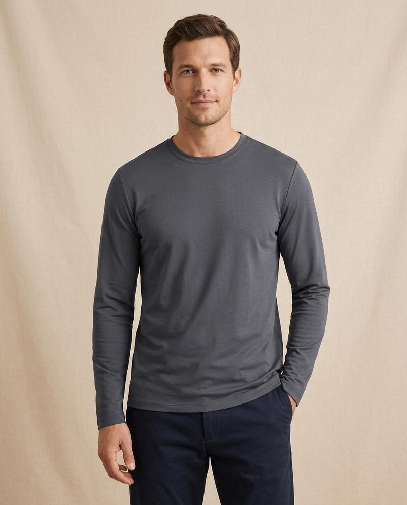 Lands Mode - Nover | Langärmliges Jersey Shirt Herren