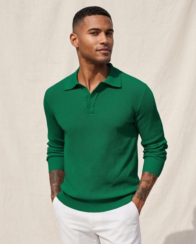 Beanland - Kasil | Langärmlig Strukturiert Pullover Herren