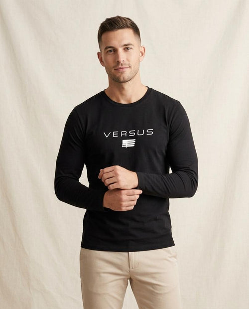 Lands Mode - Datir | Langärmliges Körperbetontes Shirt Herren