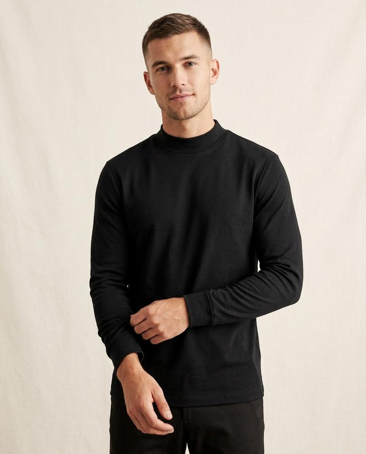 Beanland - Allan | Langärmliges Hochgeschlossenes Shirt Unisex