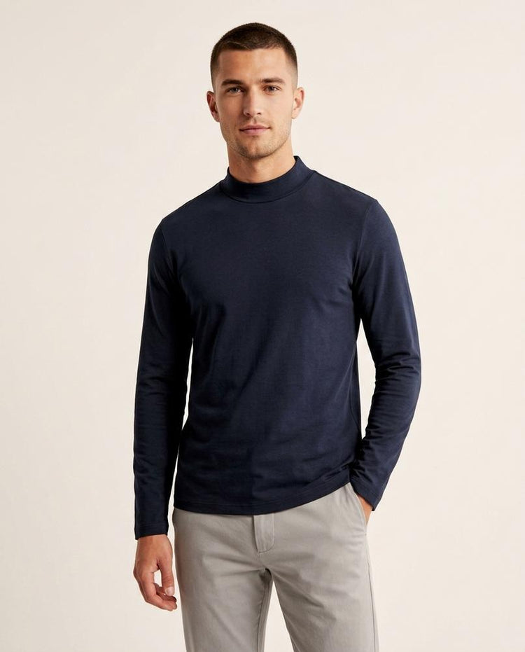 Beanland - Allan | Langärmliges Hochgeschlossenes Shirt Unisex
