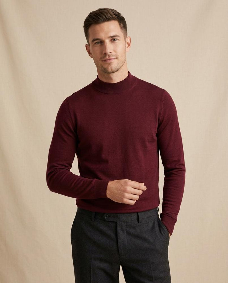 Beanland - Allan | Langärmliges Hochgeschlossenes Shirt Unisex