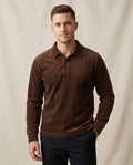 Lands Mode - Kamer | Langärmliges Cord Shirt Herren