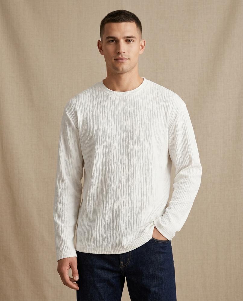 Beanland - Losol | Strukturiert Langärmlig Shirt Herren