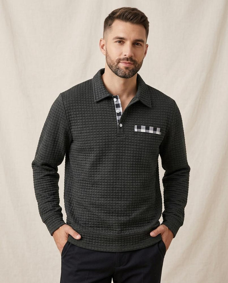 Beanland - Cohes | Gesteppt Langärmlig Pullover Herren