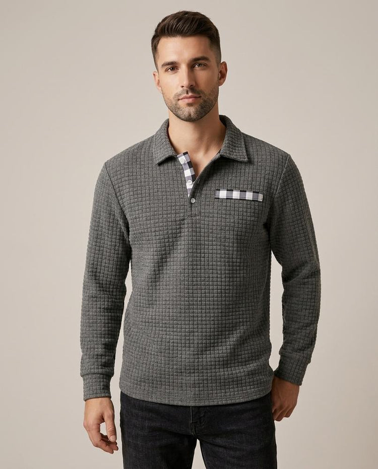 Beanland - Cohes | Gesteppt Langärmlig Pullover Herren