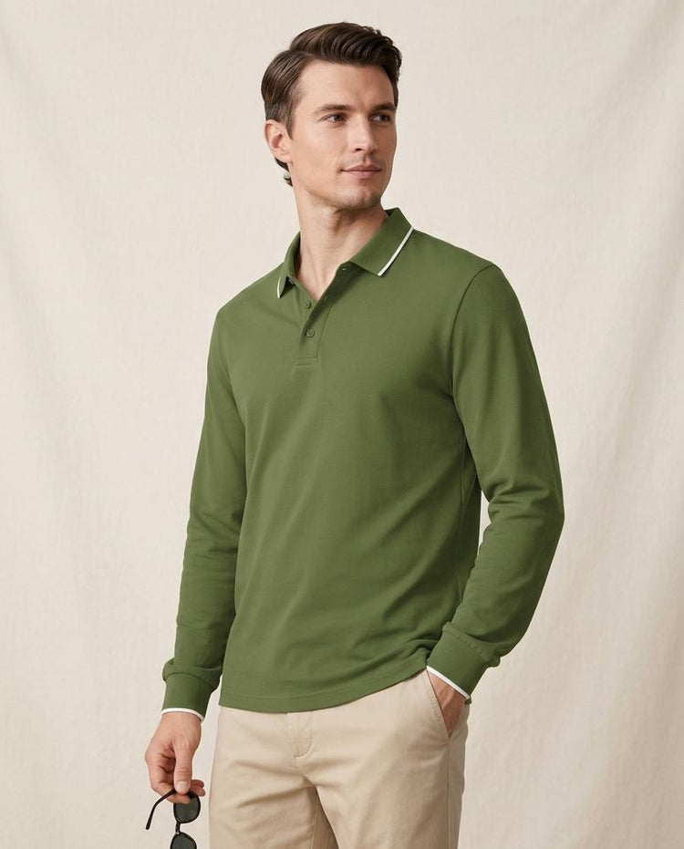Beanland - Elnor | Langärmliges Baumwoll Shirt Herren