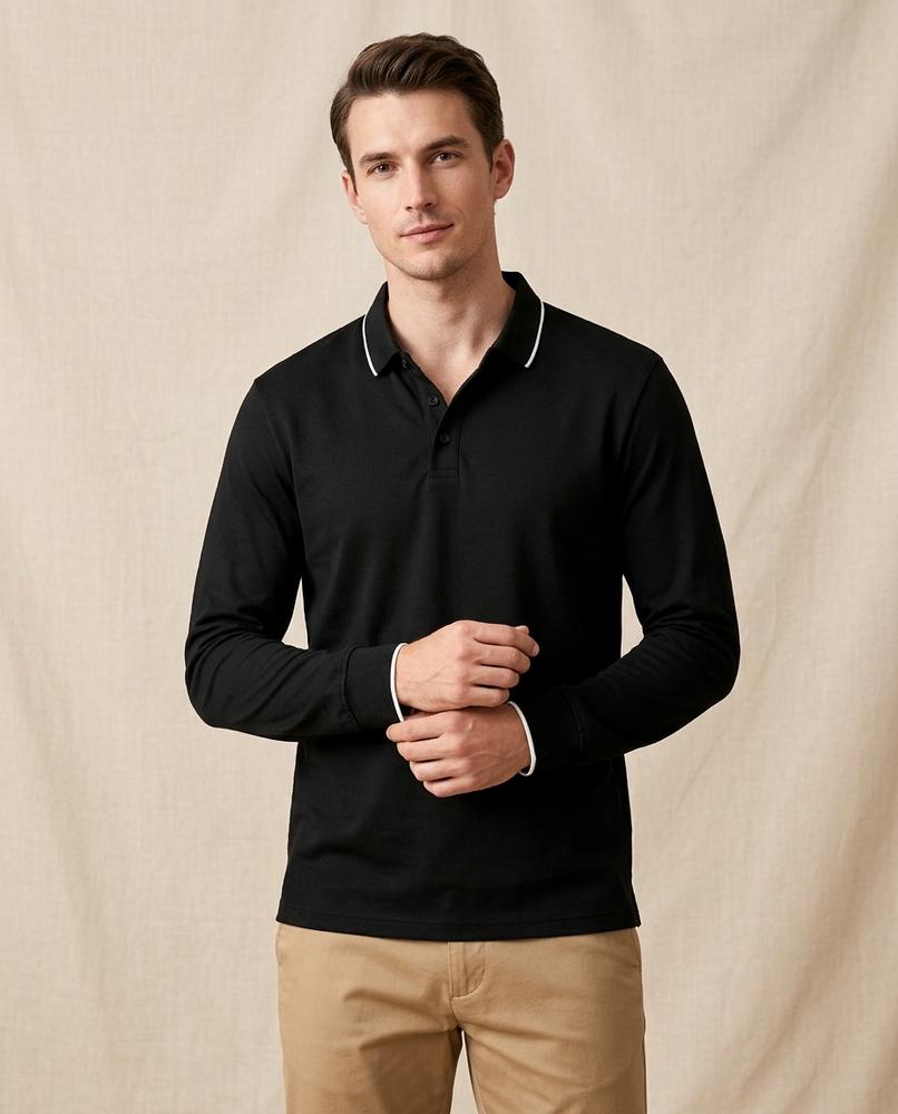 Beanland - Elnor | Langärmliges Baumwoll Shirt Herren