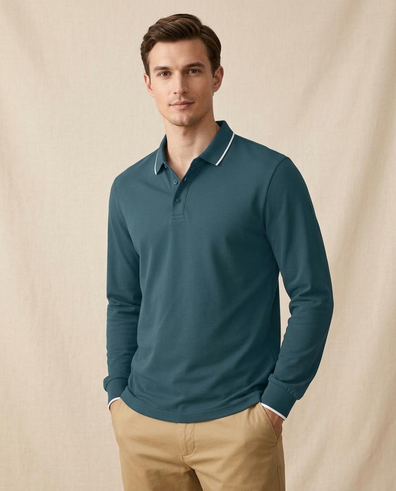 Beanland - Elnor | Langärmliges Baumwoll Shirt Herren
