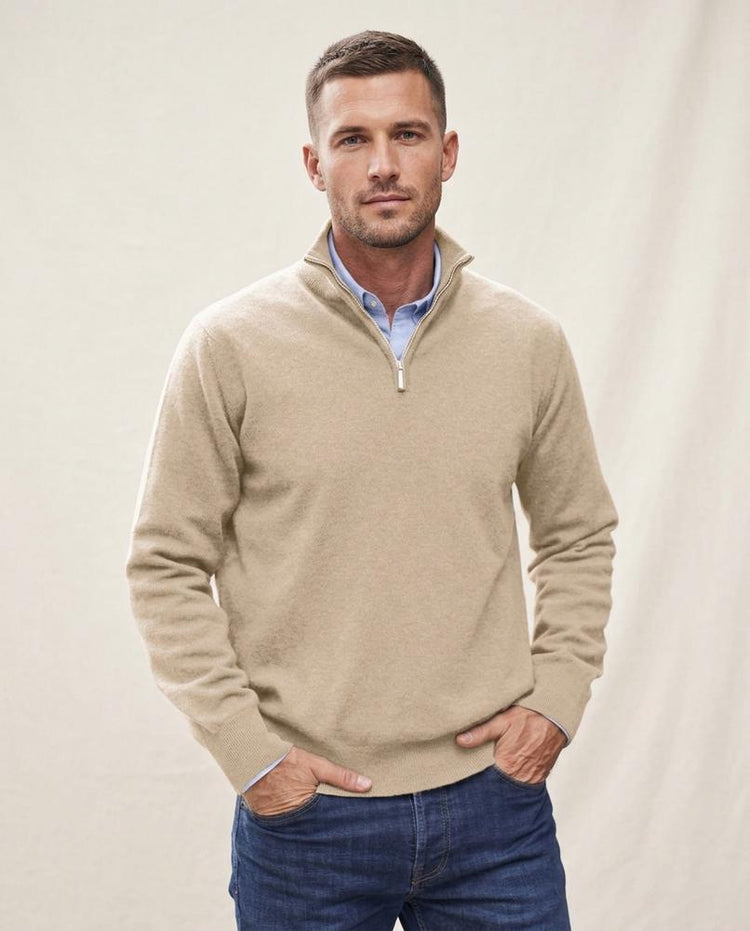 Beanland - Allom | Reißverschluss Stehkragen Sweatshirt Herren