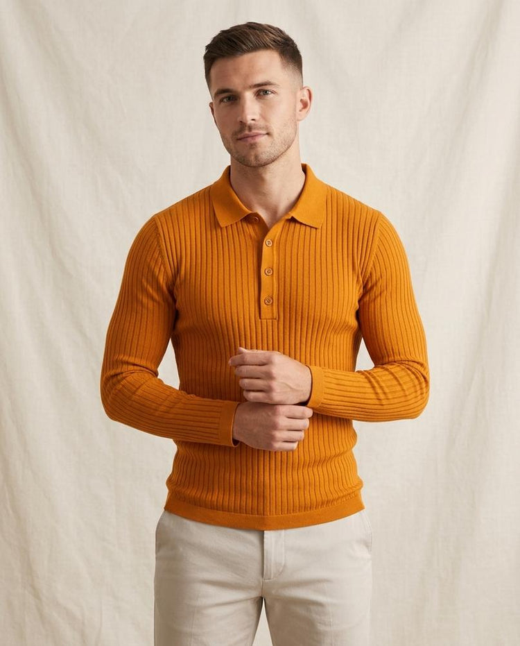 Beanland - Manes | Gerippt Langärmelig Pullover Herren