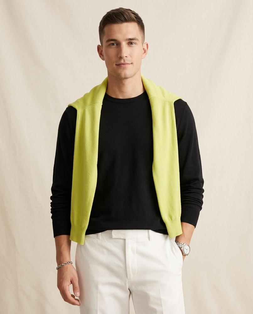 Lands Mode - Viral | Langärmliger Gestrickter Pullover Herren