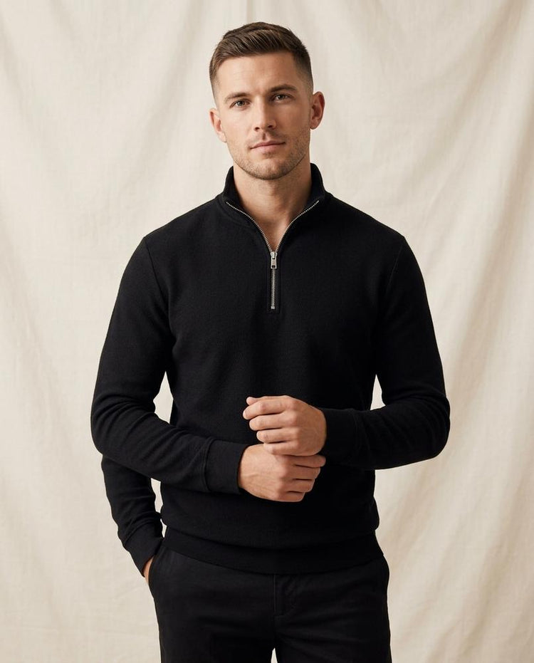Beanland - Tiven | Reißverschluss Stehkragen Pullover Herren