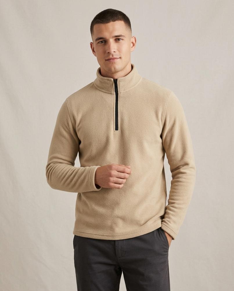 Lands Mode - Tiven | Reißverschluss Stehkragen Pullover Herren