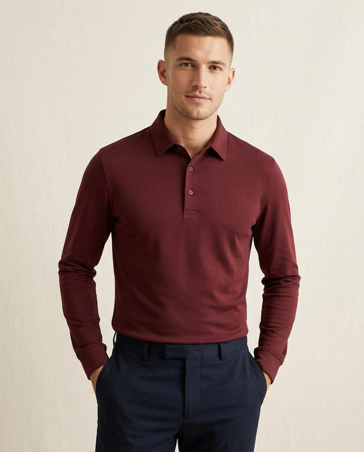 Beanland - Lalor | Langärmliges Geknöpftes Shirt Herren