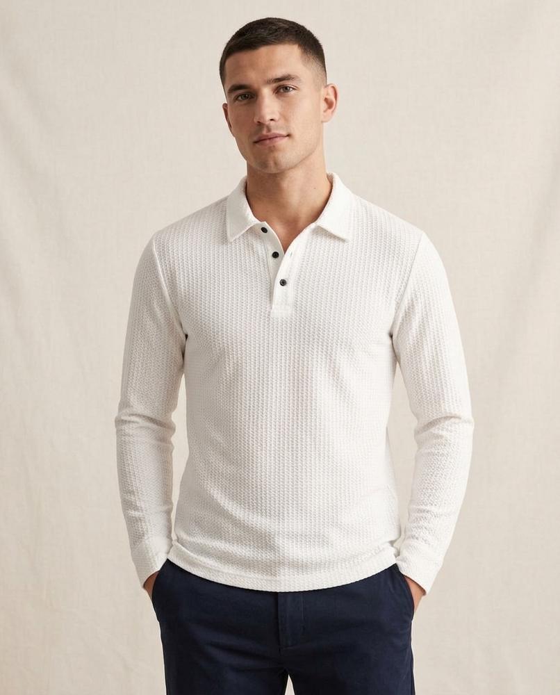 Beanland - Arlev | Langärmliges Strukturiertes Shirt Herren