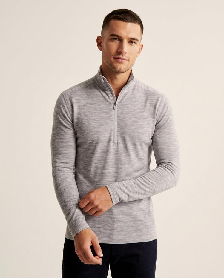 Beanland - Vesen | Langärmlig Hochschließend Shirt Herren