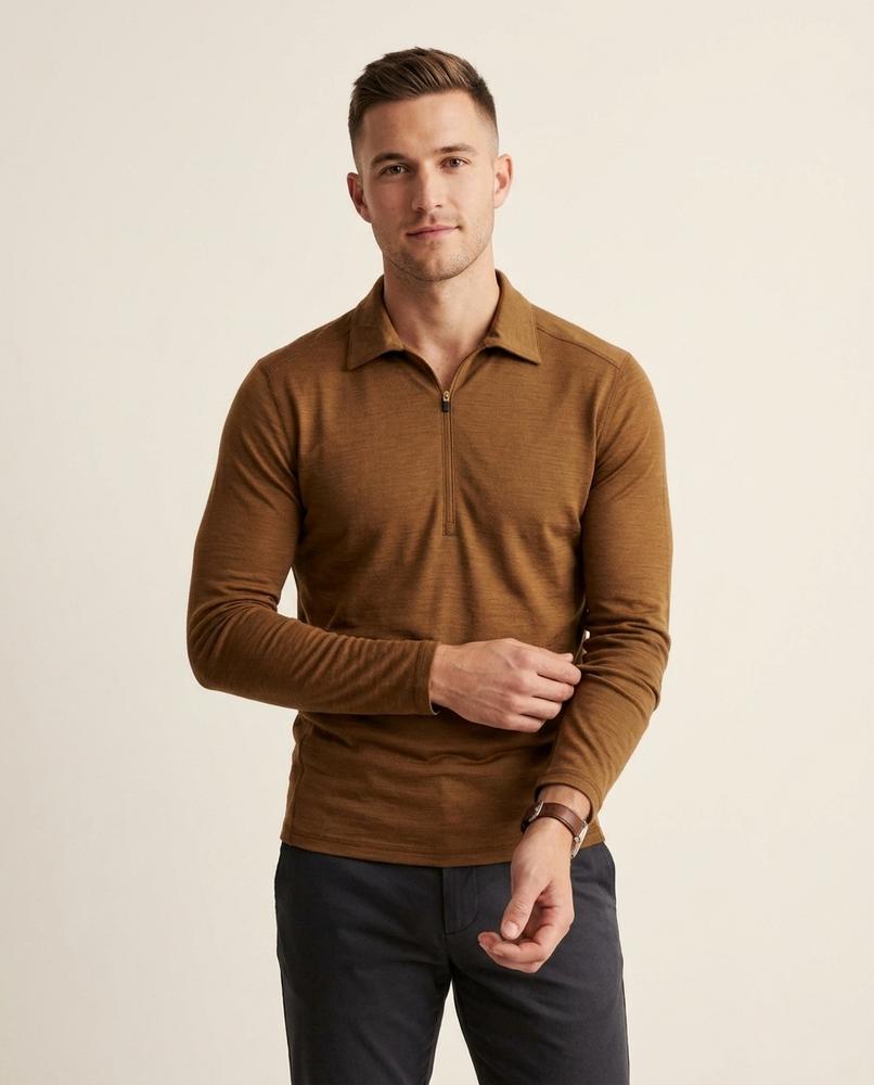 Beanland - Vesen | Langärmlig Hochschließend Shirt Herren
