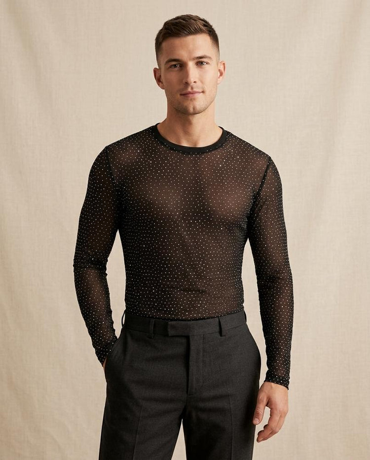 Beanland - Allin | Besetzt Enganliegend Shirt Herren