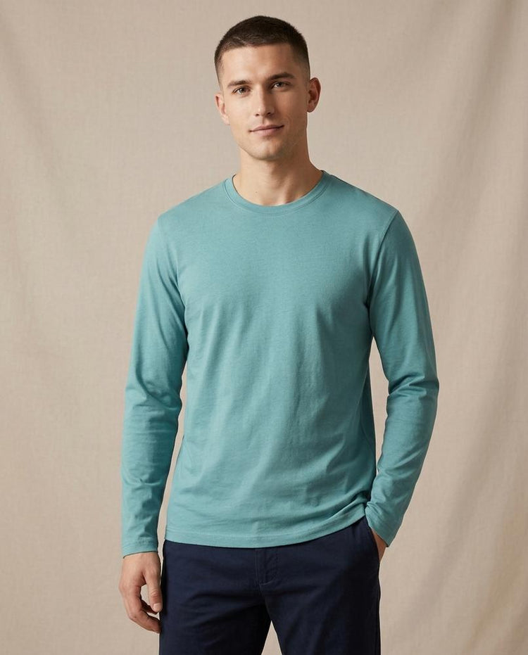 Beanland - Titir | Langärmliges Rundhals Shirt Herren