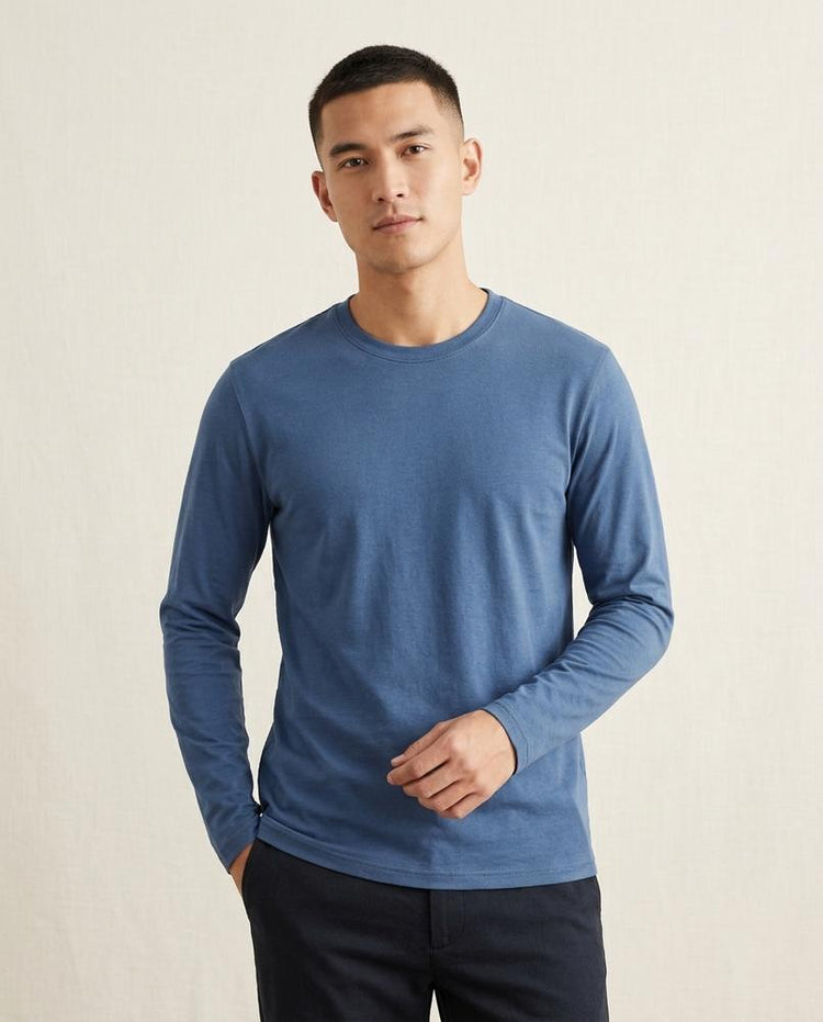Beanland - Titir | Langärmliges Rundhals Shirt Herren