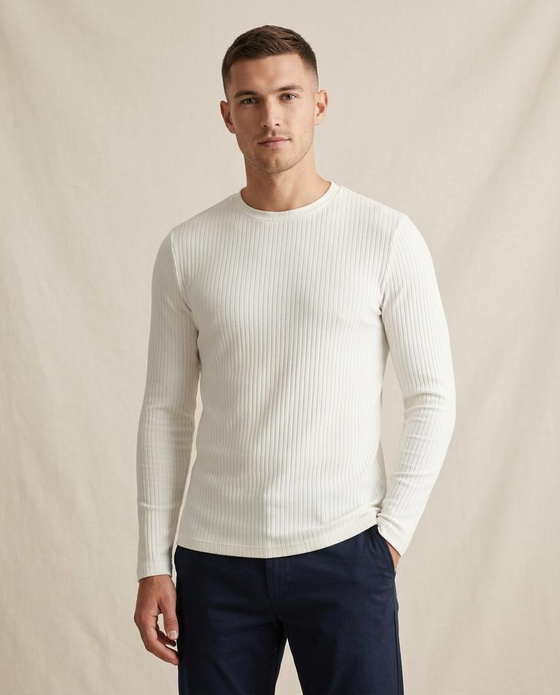 Lands Mode - Nohal | Gerippt Langärmlig Shirt Herren