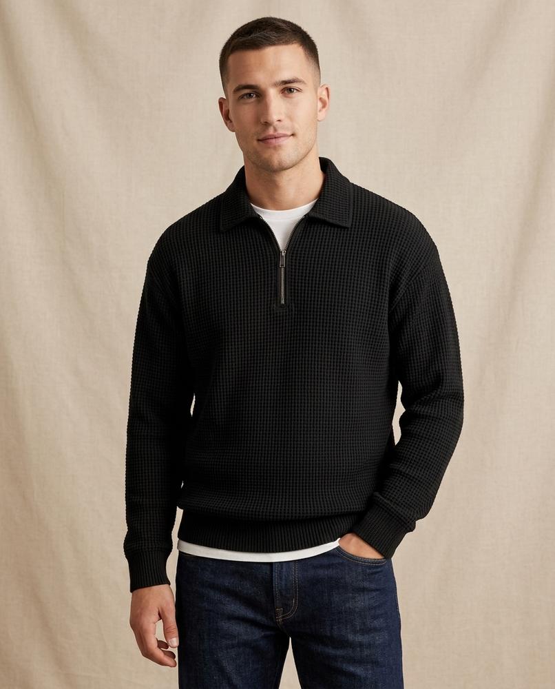 Lands Mode - Dalen | Strukturiert Langärmlig Pullover Herren