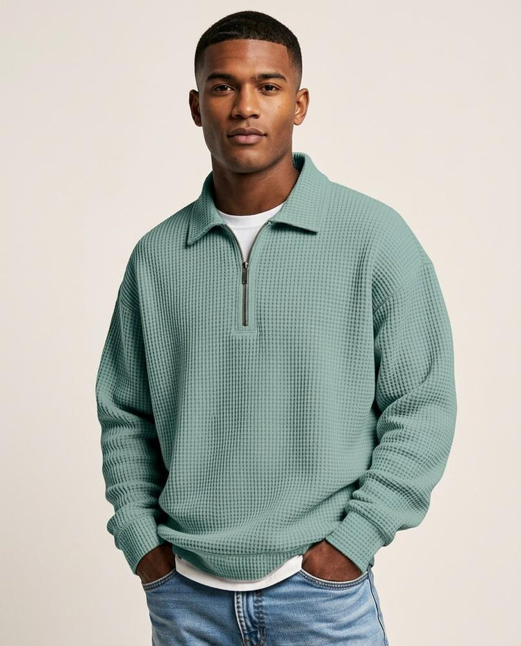 Beanland - Dalen | Strukturiert Langärmlig Pullover Herren