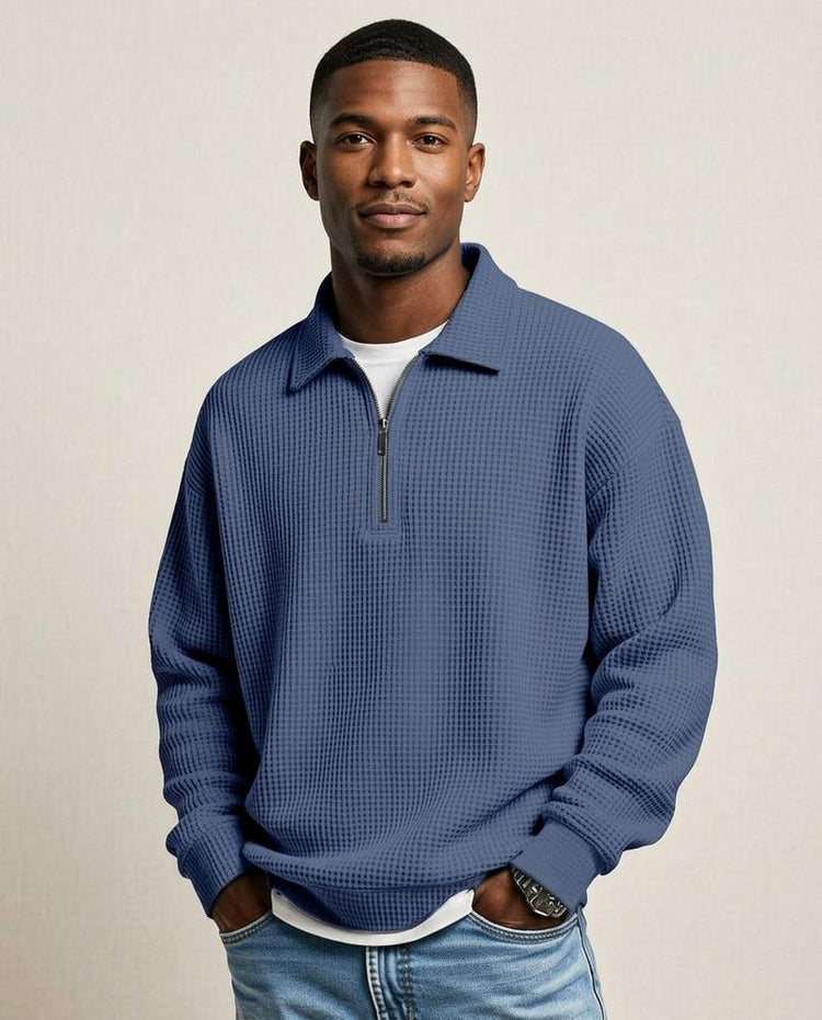 Beanland - Dalen | Strukturiert Langärmlig Pullover Herren