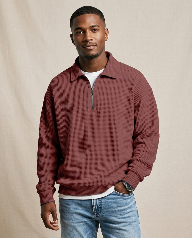Beanland - Dalen | Strukturiert Langärmlig Pullover Herren