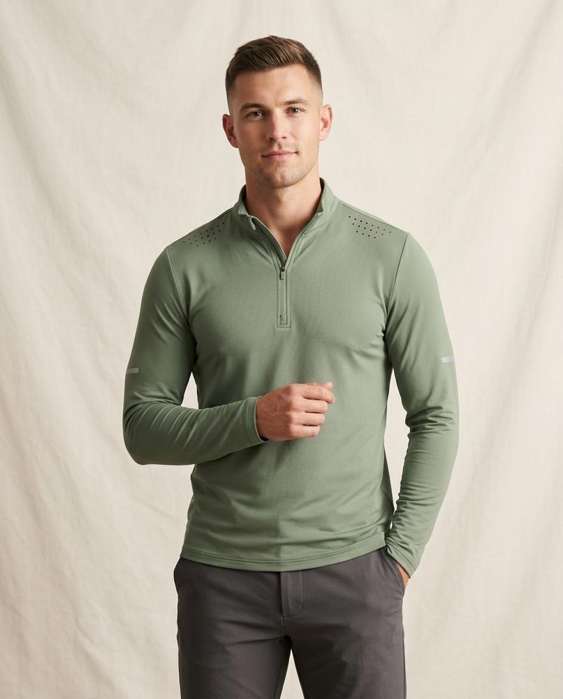 Lands Mode - Catir | Atmungsaktiv Perforiert Shirt Herren