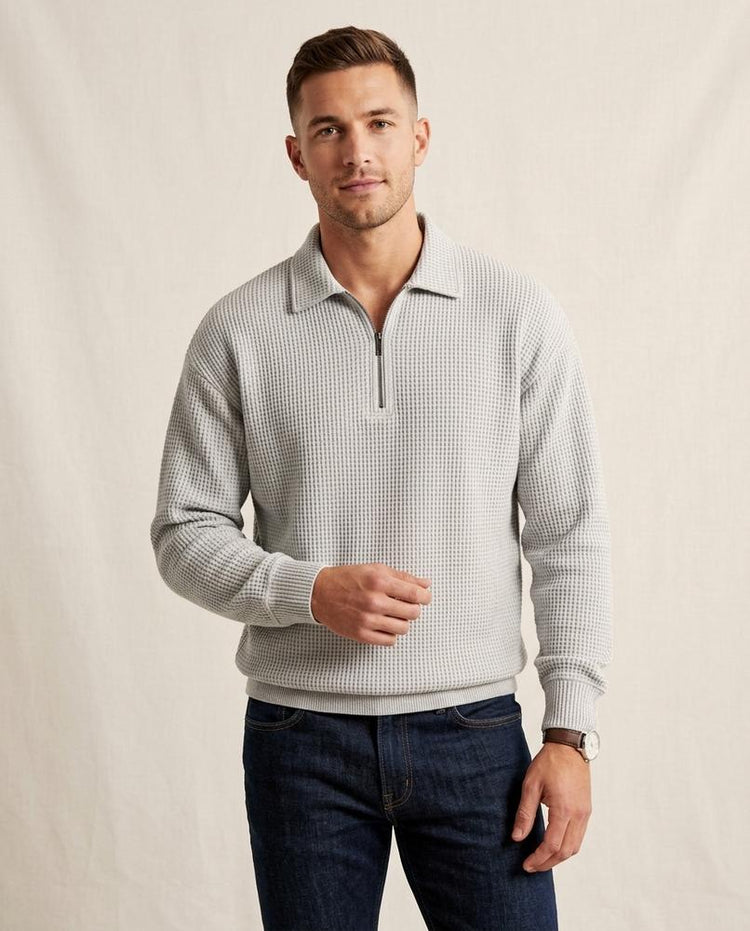 Beanland - Dalen | Strukturiert Langärmlig Pullover Herren