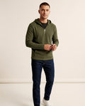 Lands Mode - Lavel | Strukturierter Reißverschluss Hoodie Herren