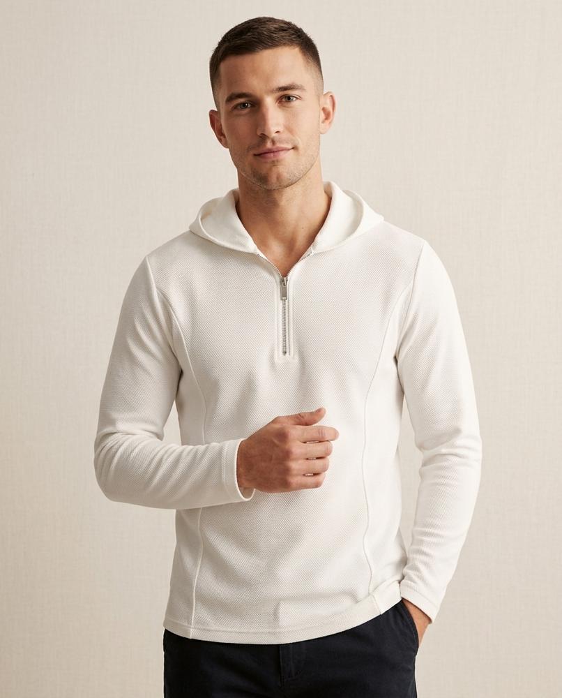 Lands Mode - Lavel | Strukturierter Reißverschluss Hoodie Herren
