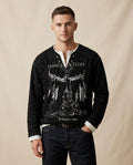 Lands Mode - Yolev | Bedruckt Gewaschen Sweatshirt Unisex