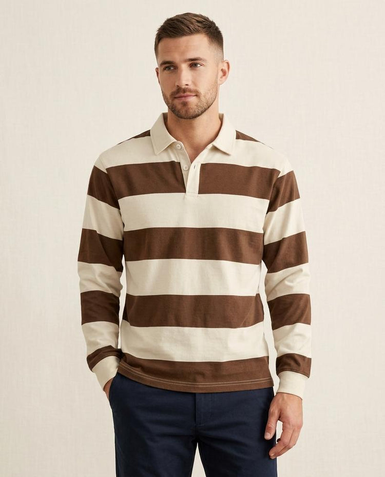 Beanland - Neral | Gestreift Langärmlig Pullover Herren