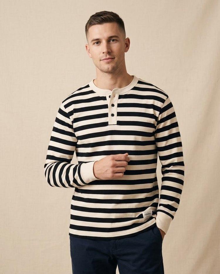 Beanland - Ritor | Langärmlig Gestreift Shirt Unisex