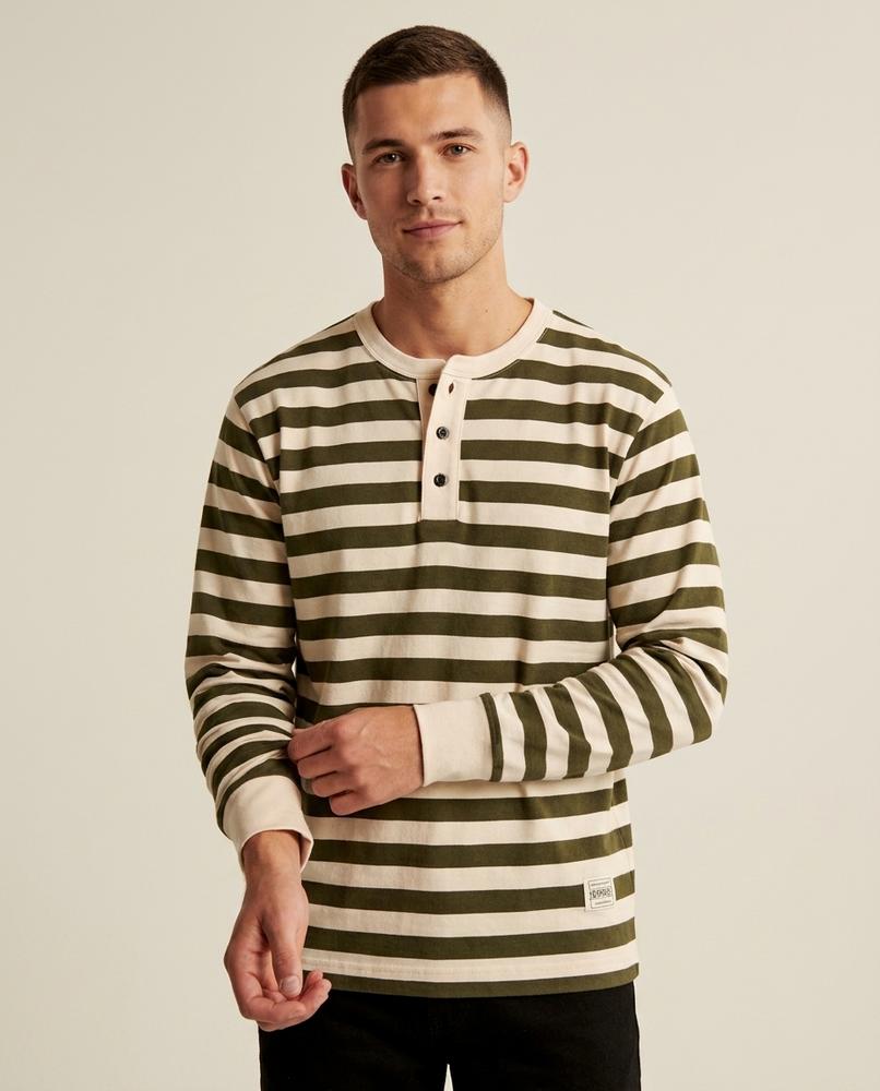 Lands Mode - Ritor | Langärmlig Gestreift Shirt Unisex