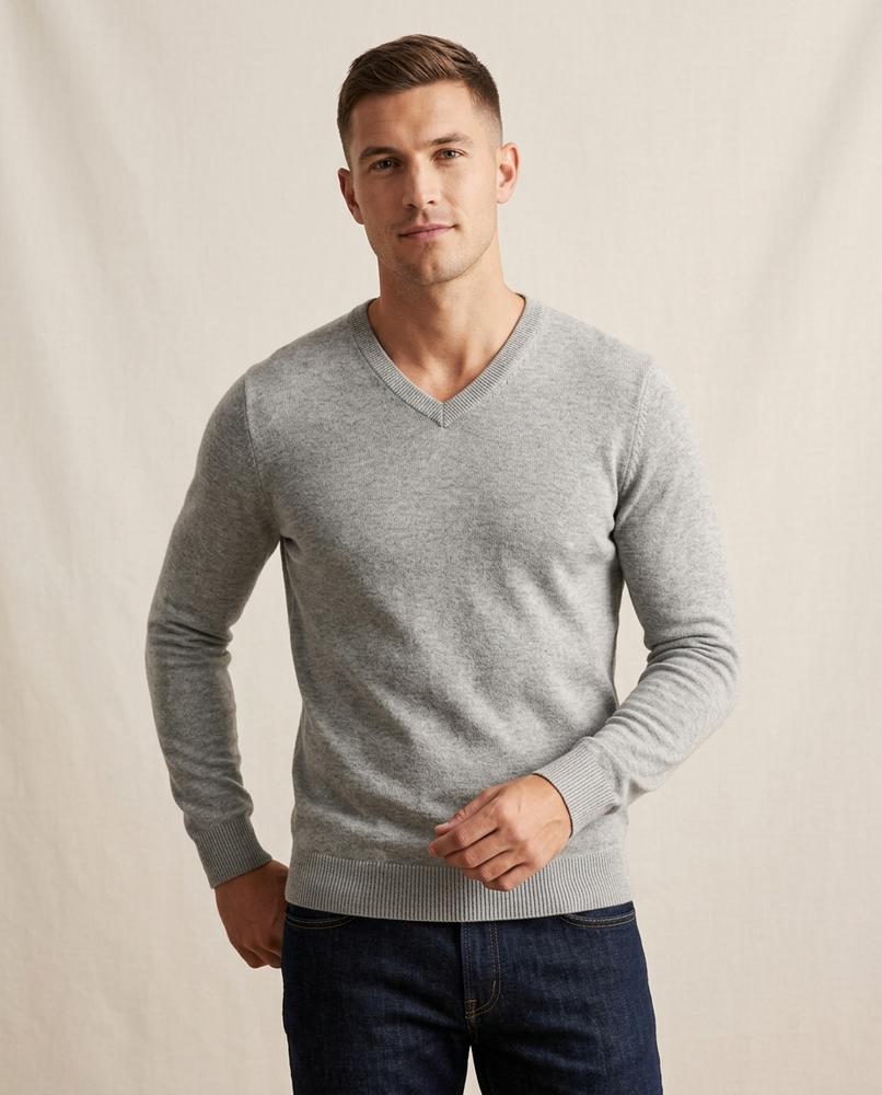 Lands Mode - Zasan | Taillierter Feingestrickter Pullover Herren