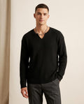 Lands Mode - Tisol | Gerippt Langärmelig Pullover Herren