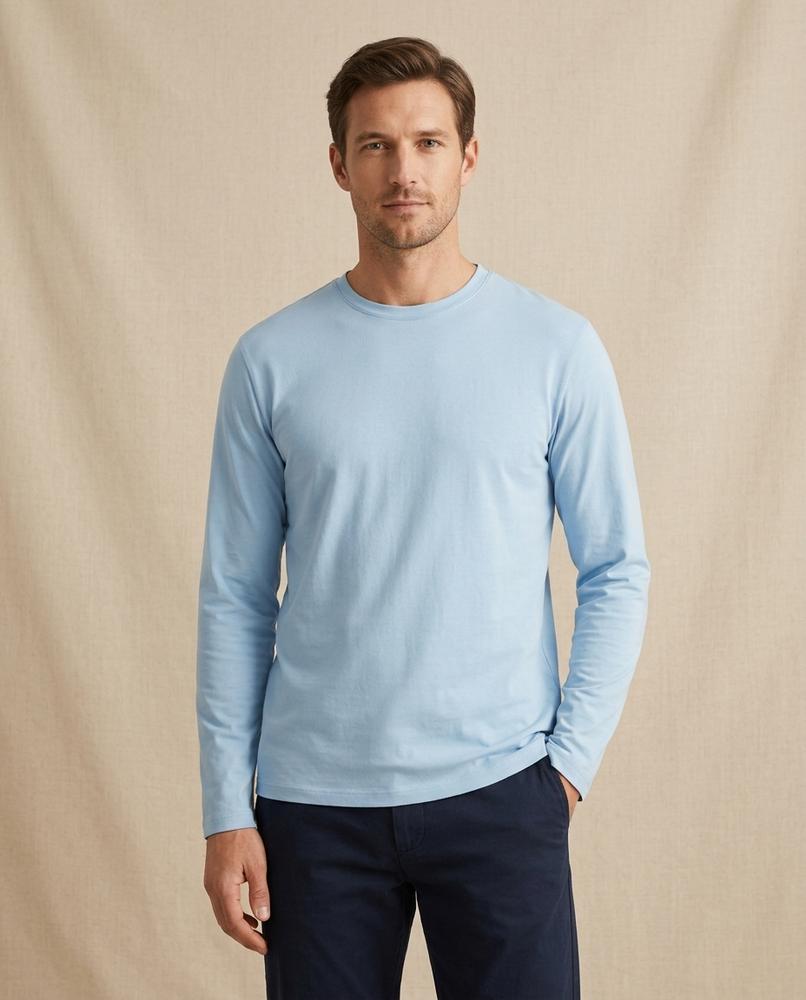 Beanland - Ladar | Langärmliges Rundhals Shirt Herren