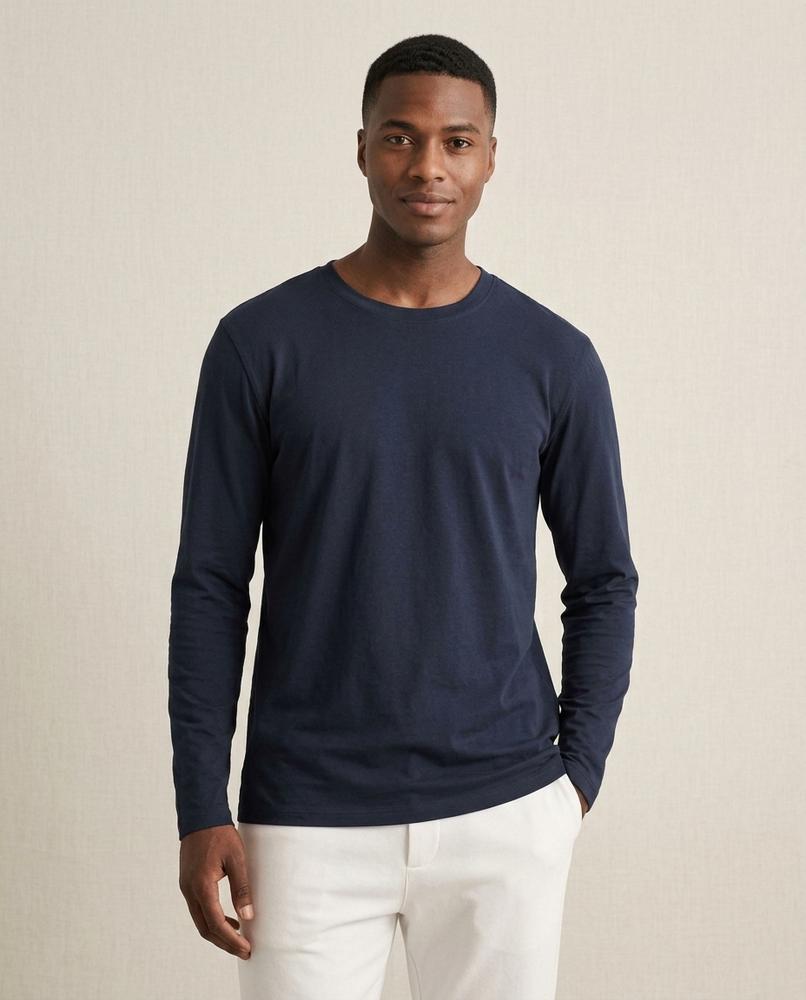 Lands Mode - Ladar | Langärmliges Rundhals Shirt Herren