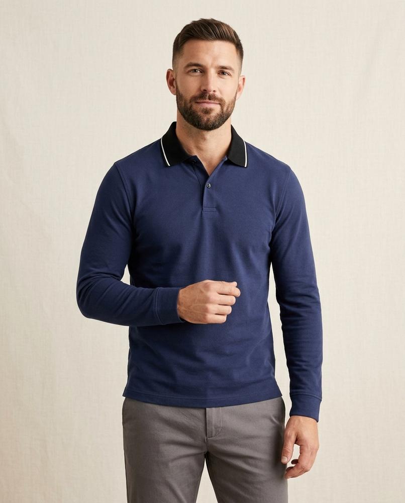 Beanland - Vesel | Langärmliges Tailliertes Shirt Herren
