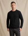 Lands Mode - Losen | Langärmliges Rundhals Shirt Unisex