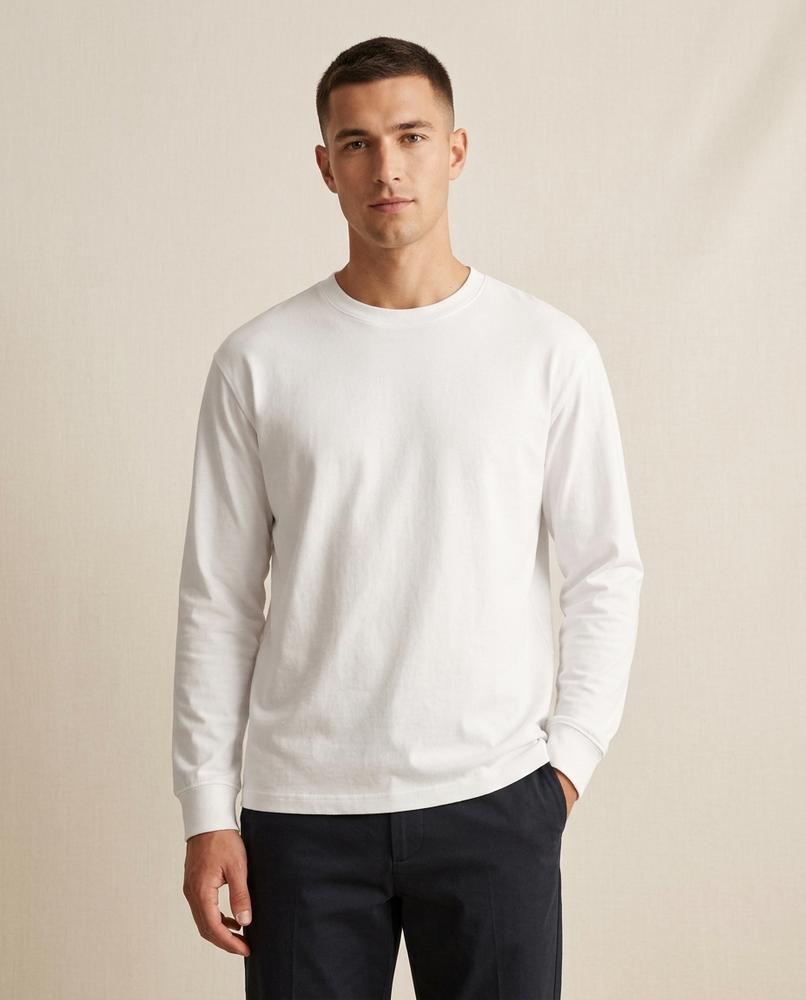 Beanland - Losen | Langärmliges Rundhals Shirt Unisex