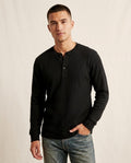 Lands Mode - Yolin | Langärmlig Strukturiert Shirt Herren